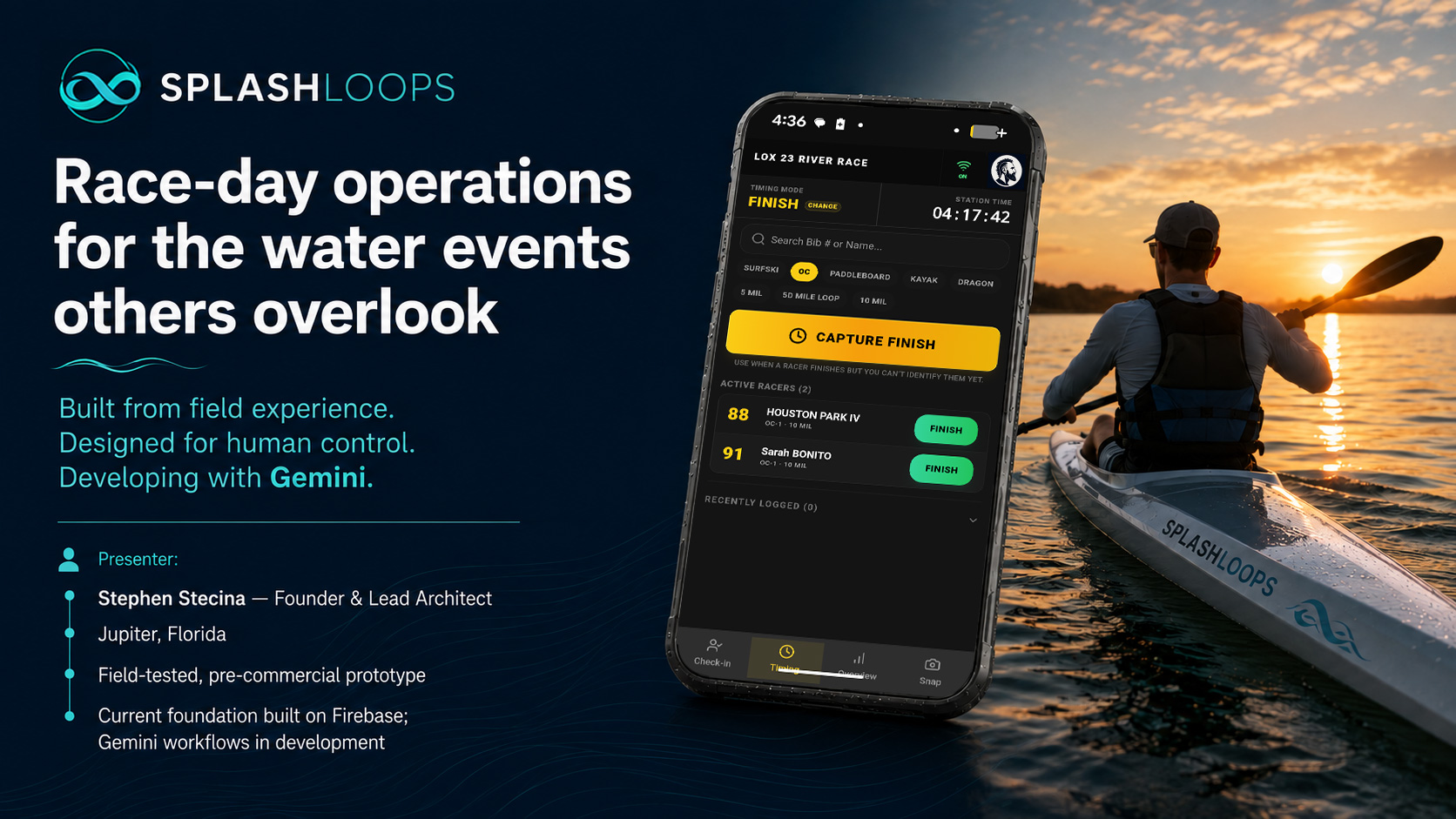 SplashLoops Pitch Deck Slide